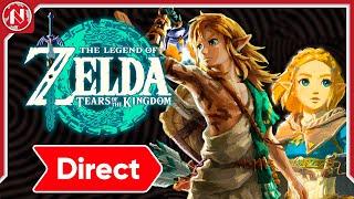 ¡Zelda Tears of the Kingdom GAMEPLAY Anunciado  HORARIOS y más Información