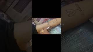 Meaningful Symbols Tattoo ©Inked By Goldy Tattooz   #shortsvideo #ytshorts