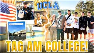 SO LEBT MAN AUF DEM COLLEGE IN AMERIKA XXL UCLA Campus Tour mit Eli Melina Rohat Eldos & Musti