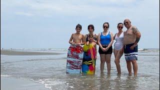 Beach Day  Boogie Boarding  Quick Dinner  Folly Beach  Heghineh