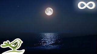 Ocean Waves Sleep With Relaxing Music Under The Moon