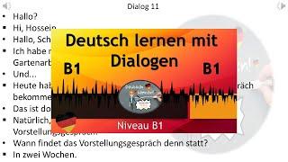 Dialoge B1   Deutsch lernen durch Hören  15 