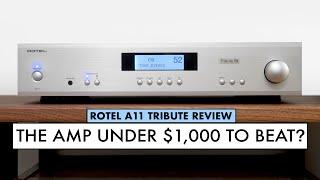 The Amplifier UNDER 1000 to BEAT? ROTEL Amplifier A11 TRIBUTE REVIEW