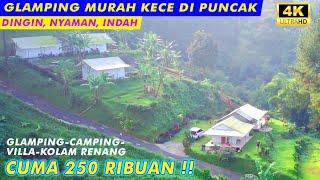 GLAMPING 250 RIBUAN BEGINI  Masada Village Glamping Camping Puncak Terbaru