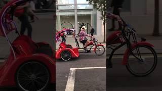 Rickshaw in London 