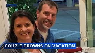Parents drown after being caught in rip current while vacationing with 6 children in Florida