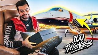 MY COMPANY 100 THIEVES GOT A PRIVATE JET?