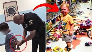 Mom Couldnt Calm Noisy Kid At Store COP SHOWS UP AND DID SOMETHING SHOCKING