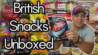 British Snacks and Treats Unboxing