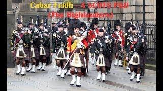 Cabar Feidh - 4 SCOTS P&D The Highlanders - The Royal Mile Edinburgh 4KUHD