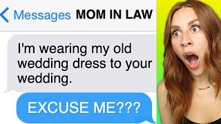 Mother In Law DEMANDS To Wear Wedding Dress To OWN SONS WEDDING - REACTION