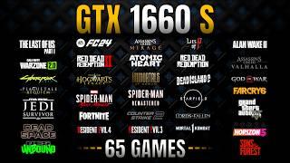 GTX 1660 Super  65 Games Tested in 2024