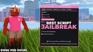 New Best Jailbreak Autofarm Script $100K+ PER HOUR UNDETECTED