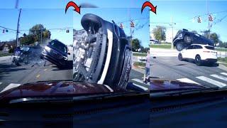 20 MOMENT WHEN PEOPLE ALMOST DIED IN  CAR CRASH 2023