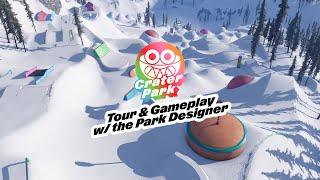 Shredders’ Crater Park — Tour & Gameplay w the Park Designer