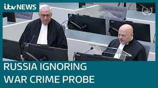 Russia not responding to International Criminal Court amid war crimes investigation  ITV News