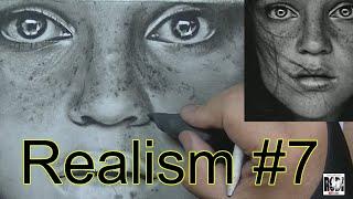 Haunted Realistic Drawing #7 - RixCanDoIt Photorealism Tutorial