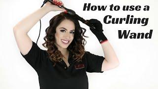 How to use a Curling Wand