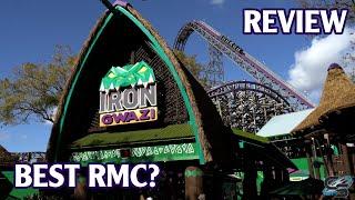 Iron Gwazi Review Busch Gardens Tampa New for 2022 RMC Hybrid Coaster
