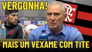 TITE NÃO GOSTOU DE SER COBRADO NA COLETIVA