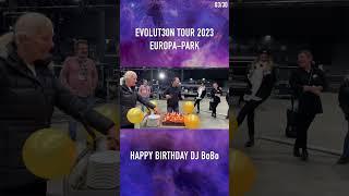 DJ BoBo - EVOLUT30N TOUR 2023 - EUROPA-PARK - HAPPY BIRTHDAY BACK AT JANUARY 5TH  0330 #shorts