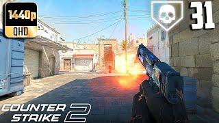 CS2- 31 Kills On Dust 2 Competitive Full Gameplay #16 No Commentary