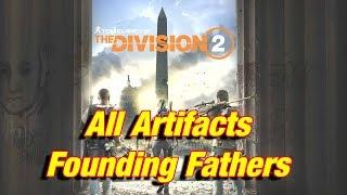 The Division 2  All Founding Fathers Artifacts locations