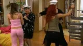 Lujan y Roberta cachetean a Jack y Geordi - Rebelde - RBD