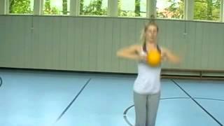 Ball-Gymnastik Angelina Gürz