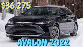 THE NEW TOYOTA AVALON 2022 EXTERIOR INTERIOR OVERVIEW