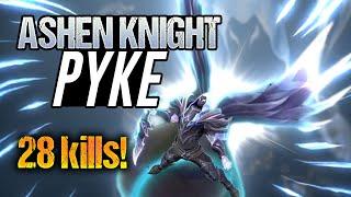 NEW Ashen Knight Pyke Skin is the Best Skin in League of Legends?