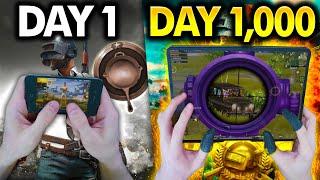 My 1000 Day PUBG MOBILE Progression Season 1 to 16