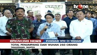 BREAKING NEWS Menlu Menkes & Panglima TNI Lepas Keberangkatan Tim Evakuasi WNI di Wuhan China