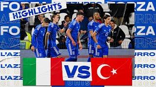 Highlights Italia-Turchia 1-1  Under 21  Qualificazioni U21 EURO 2025