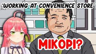 Mikochi is working part-time at a convenience store getting stalked by Mikopi