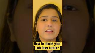 How to Check Job Offer Letter? #jobsindubai #news #dubaivisa #jobvacancy #dubaijobs #dubaiworkpermit