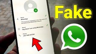 How To Make WhatsApp Account Without Phone Number  Create Fake WhatsApp Account 2024