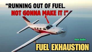 FUEL EXHAUSTION  Plane CRASHES near Modesto CA