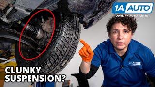 Clunking noise coming from the front of your car or truck? Steps to identify suspension issue