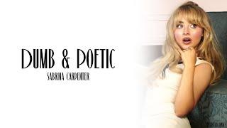 Sabrina Carpenter - Dumb & Poetic Lyrics