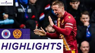 Rangers 1-2 Motherwell  The Well Silence Ibrox In Shock Win  cinch Premiership