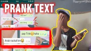 PRANK TEXT minta pap TT sama ISTRI ORANG