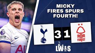 Micky Fires Spurs 4th  Tottenham 3-1 Nottingham Forest Premier League Post-Game Analysis Podcast