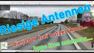 Riesige Antennen die man kostenlos nutzen kann ► Huge free antennas ► Kurzwelle LW VLF Shortwave