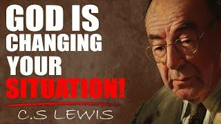 CS Lewis WARNING DONT WORRY TRUST IN GODS RENEWING POWER AND WATCH YOUR LIFE TRANSFORM