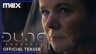 Dune Prophecy  Official Teaser  Max