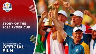 The 2023 Ryder Cup  Official Film