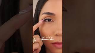 Delineado para párpado caído #delineado #tutorial #eyeliner #delineadofacil #parpadocaido #hoodedeye