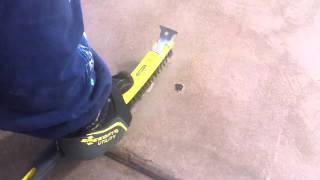 How to remove Gum With out Damage using a pressure washer Phoenix Arizona