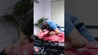 Back pain adjustment by Chiropractor Dr. Pankaj Choudhary#trending#shortsfeed #trending #bangalore